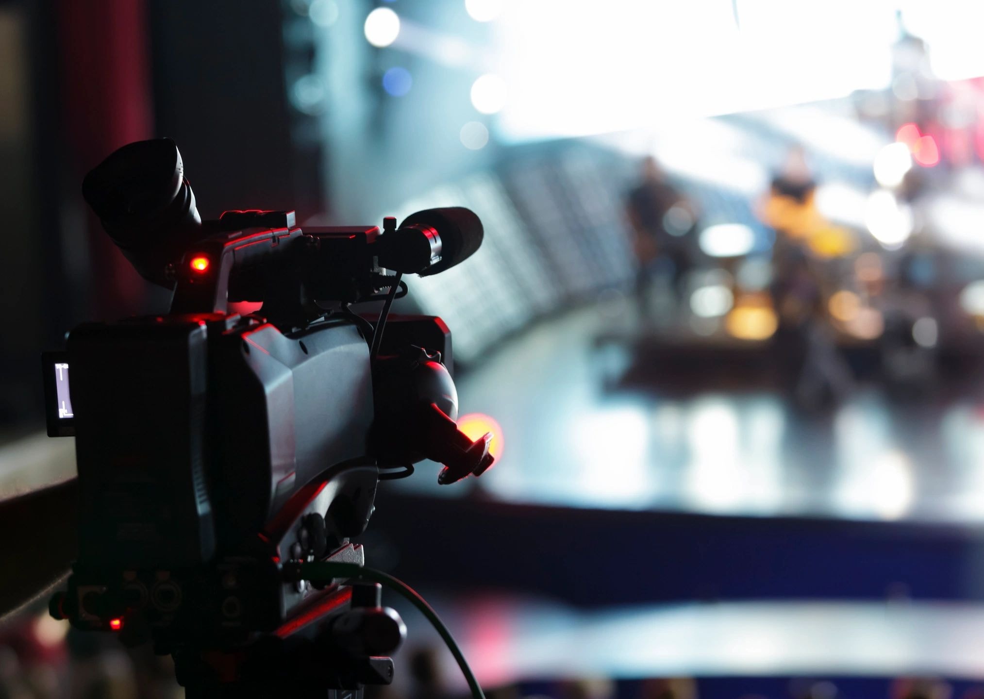 Professional video camera night